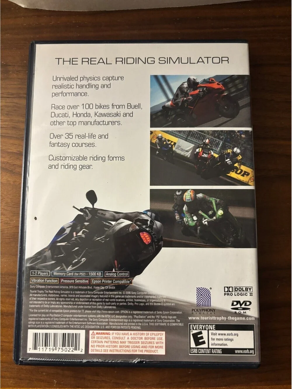 Tourist Trophy (Sony PlayStation 2, 2006) Greatest Hits